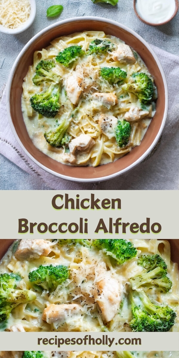 Rich and creamy Chicken Broccoli Alfredo, featuring tender chicken and fresh broccoli florets tossed in a velvety Alfredo sauce made with Parmesan, garlic, and butter. This comforting pasta dish combines al dente fettuccine with a savory cream sauce, offering a delicious blend of flavors in every bite. Perfect for an easy weeknight meal or a family-friendly dinner, this hearty dish is sure to satisfy