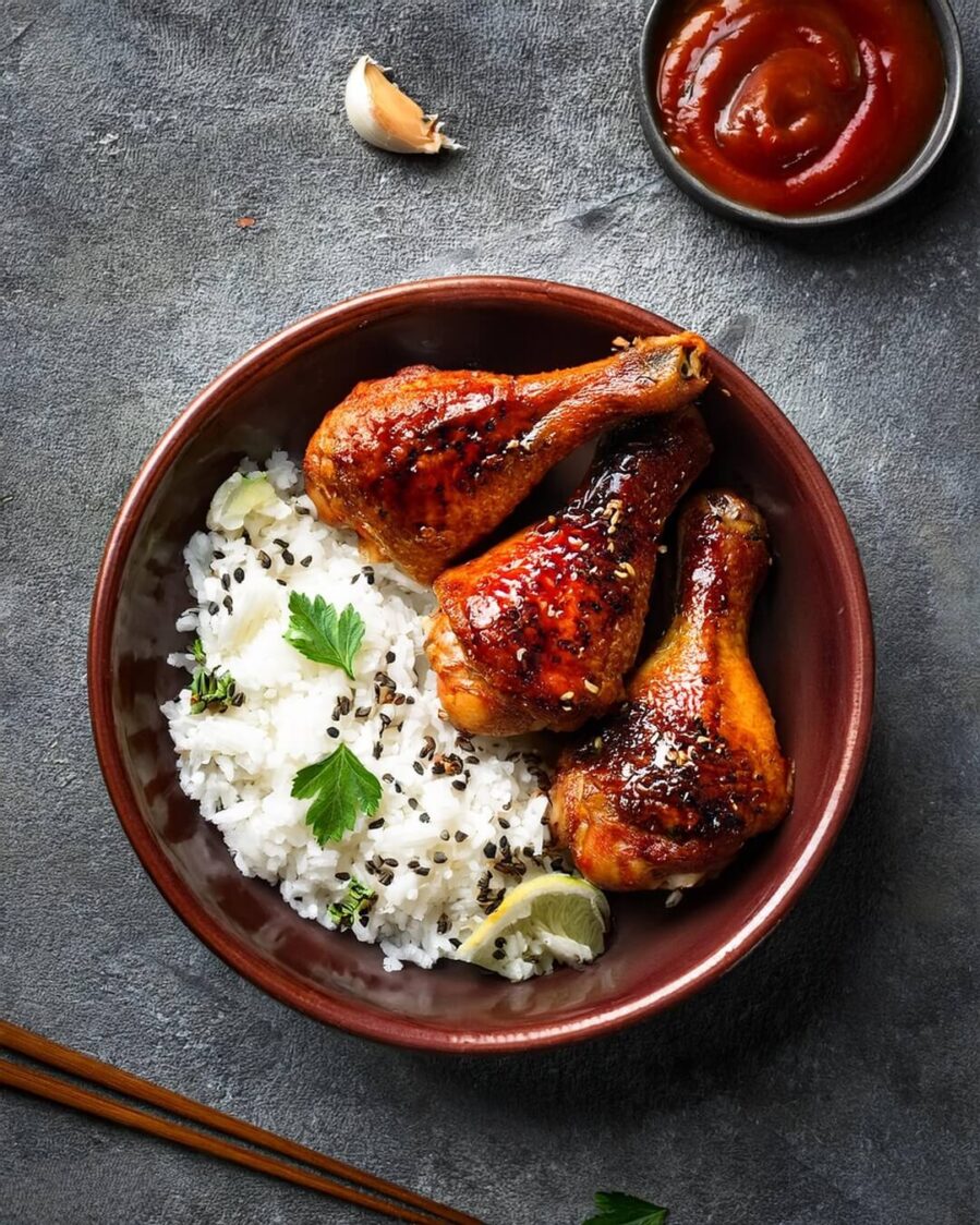 Juicy and flavorful BBQ Chicken Legs grilled to perfection and coated in a smoky, sweet barbecue sauce. These tender chicken legs are seasoned with a blend of spices, then grilled or baked until they’re crispy on the outside and fall-off-the-bone tender inside. Perfect for summer cookouts, family dinners, or game day, this easy BBQ chicken recipe is a crowd-pleaser every time.