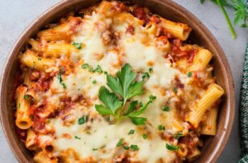 Whenever you're in the mood for a comforting, hearty meal, this Baked Ziti is the perfect combination of tender pasta, rich marinara, and melty cheese. Baked to golden perfection, it's an easy and satisfying dish that's ideal for family dinners or cozy gatherings!