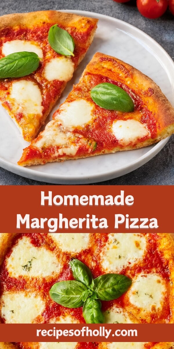 Classic Margherita Pizza, featuring a thin, crispy crust topped with fresh tomatoes, creamy mozzarella cheese, and aromatic basil leaves. This simple yet flavorful pizza highlights the perfect balance of tangy tomato sauce, rich cheese, and fragrant basil, making it a timeless favorite. Ideal for a quick weeknight dinner or a casual gathering, this Margherita Pizza offers a delicious taste of Italy in every slice.