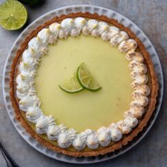Whenever you're craving a refreshing and tangy dessert, this Key Lime Pie is the perfect blend of creamy, citrusy filling and a buttery graham cracker crust. With its zesty lime flavor and smooth texture, it’s an ideal treat for summer days or whenever you need a slice of sunshine!