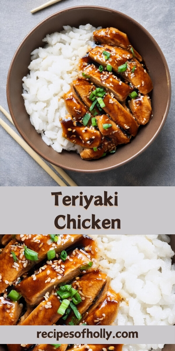 Juicy and flavorful Teriyaki Chicken, glazed with a sweet and savory homemade teriyaki sauce made from soy sauce, ginger, garlic, and a hint of honey. This easy-to-make dish features tender chicken breasts or thighs, perfectly grilled or stir-fried to create a delicious caramelized finish. Serve with steamed rice and vegetables for a satisfying and balanced meal that’s sure to please