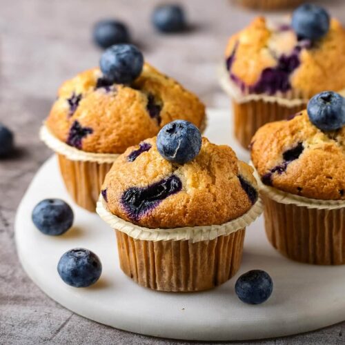 Whenever you’re in the mood for a classic breakfast treat, these Blueberry Muffins are bursting with juicy berries and a tender crumb, perfect for a quick snack or a cozy morning.