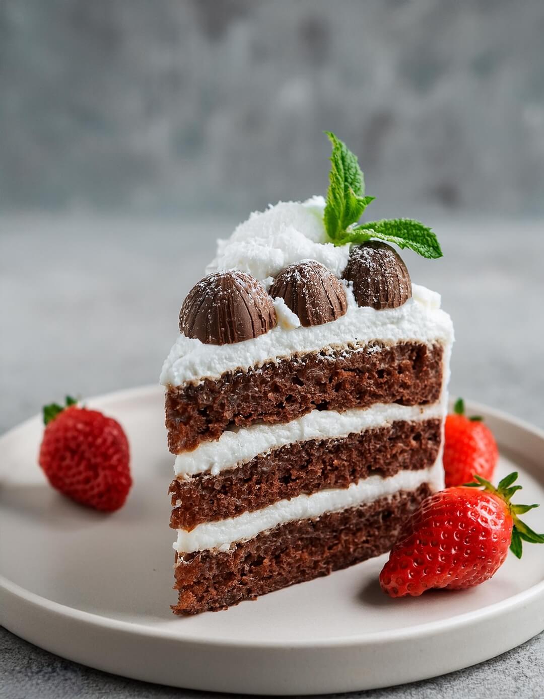 Whenever you’re in the mood for a decadent dessert, this Chocolate Cake topped with fluffy Coconut Whipped Cream combines rich chocolate layers with a light, tropical twist, creating a truly indulgent treat for any celebration.