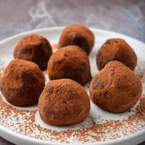 Whenever you want to indulge in a luxurious treat, these Chocolate Truffles are rich and creamy bites of chocolate bliss, perfect for gifting or enjoying as a delightful self-care moment.