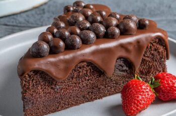 Whenever you're in the mood for a rich and moist dessert, this Eggless Chocolate Cake delivers deep chocolate flavor and a tender crumb, making it a perfect treat for any occasion, even for those following a plant-based diet.