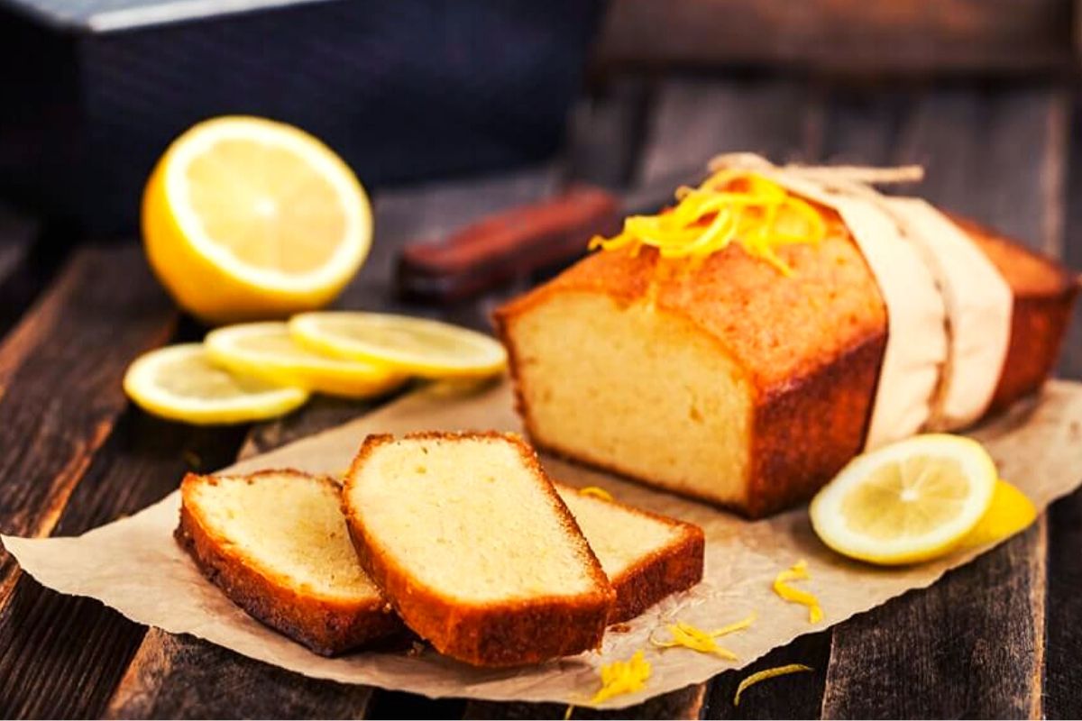 My favorite lemon pound cake recipe made with fresh lemons and coconut yogurt. It's so moist and full of delicious lemon sweet flavor, and it's simple to make.