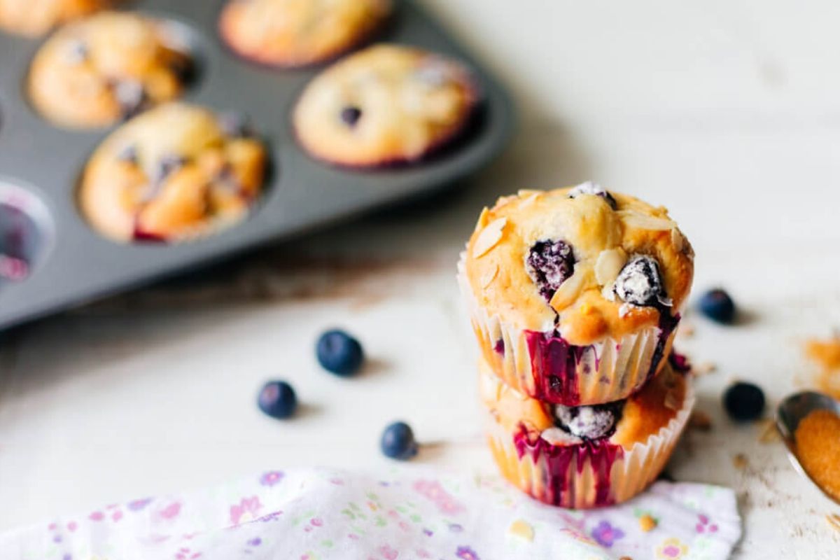 Vegan or not, these are the best blueberry muffins I've ever made. Perfect for a weekend breakfast, or a quick gran and go on a bust school and work morning.