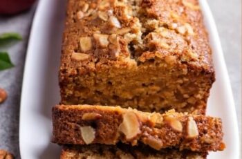 Moist and tender Apple Loaf Cake filled with chunks of fresh apples, warm cinnamon, and a hint of vanilla. This comforting cake is topped with a light cinnamon sugar crust, adding the perfect crunch to each bite. Bursting with fall flavors, this easy-to-make loaf is perfect for breakfast, dessert, or an afternoon snack, offering a delicious taste of homemade comfort.