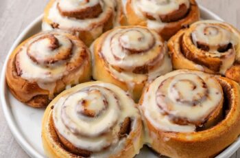 These Cinnamon Rolls with Cream Cheese Frosting are the perfect way to treat yourself or your loved ones to something special. Soft, sweet, and irresistibly gooey, they’re sure to become a favorite in your home.