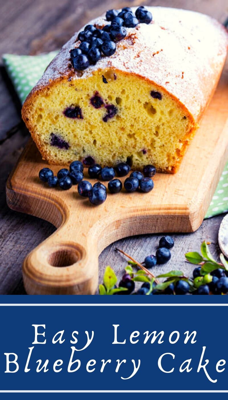 Looking for an easy weekend morning treat? Grab a slice of this soft, moist Lemon Blueberry Cake. It’s packed with blueberries. This cake is an absolute must for any brunch gathering.