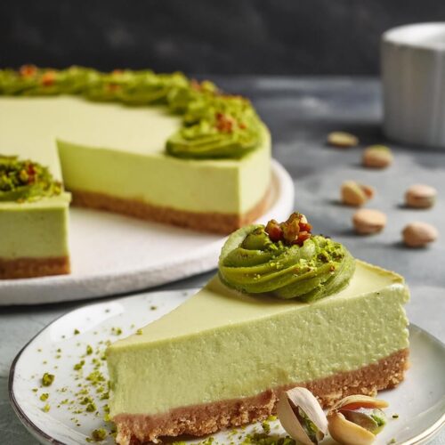 Whenever you want to impress with a creamy and unique dessert, this Pistachio Cheesecake is a delightful choice. With its rich, smooth filling infused with nutty pistachios and a buttery crust, each slice offers a perfect balance of flavors that’s sure to be a hit at any gathering!