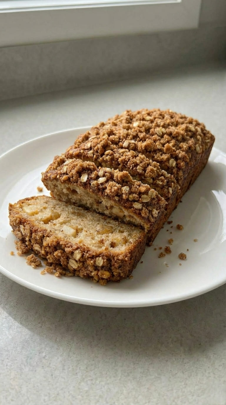 The Best Cinnamon Streusel Apple Bread, Easy & Irresistible