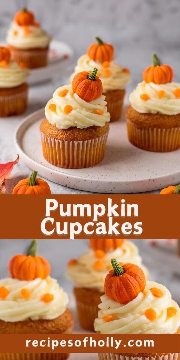If you're looking to bake just a couple of things this fall, I recommend making these Pumpkin Cupcakes with Cream Cheese Frosting one of your top choices! They're not only easy to make, but they also capture the festive spirit of the season beautifully. Most importantly, they are incredibly satisfying and undeniably delicious. These cupcakes are an absolute must on your to-do list during this time of year!