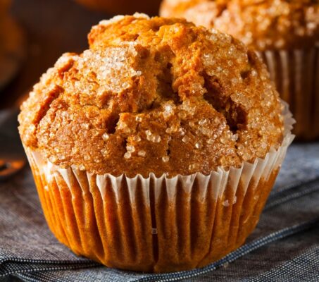 Pumpkin muffins are a great choice for a cozy fall morning, especially when enjoyed with a cup of warm cider. These homemade muffins are packed with delicious autumn spices and a lot of pumpkin flavor. They're incredibly tender and simply irresistible.