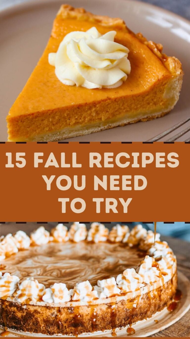 15 Fall Recipes You Need to Try