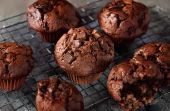 Whether you're starting your day or looking for a quick snack or dessert, these Double Chocolate Chip Muffins have got you covered! You can prepare the batter the night before and wake up to a delightful chocolate breakfast. This Double Chocolate Muffin recipe is the perfect grab-and-go solution for those busy mornings!