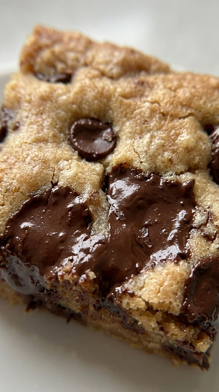 The Best Chocolate Chip Blondies That Melt in Your Mouth