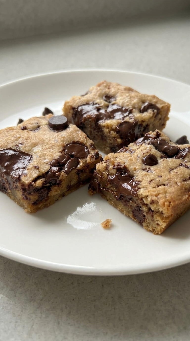 The Best Chocolate Chip Blondies That Melt in Your Mouth