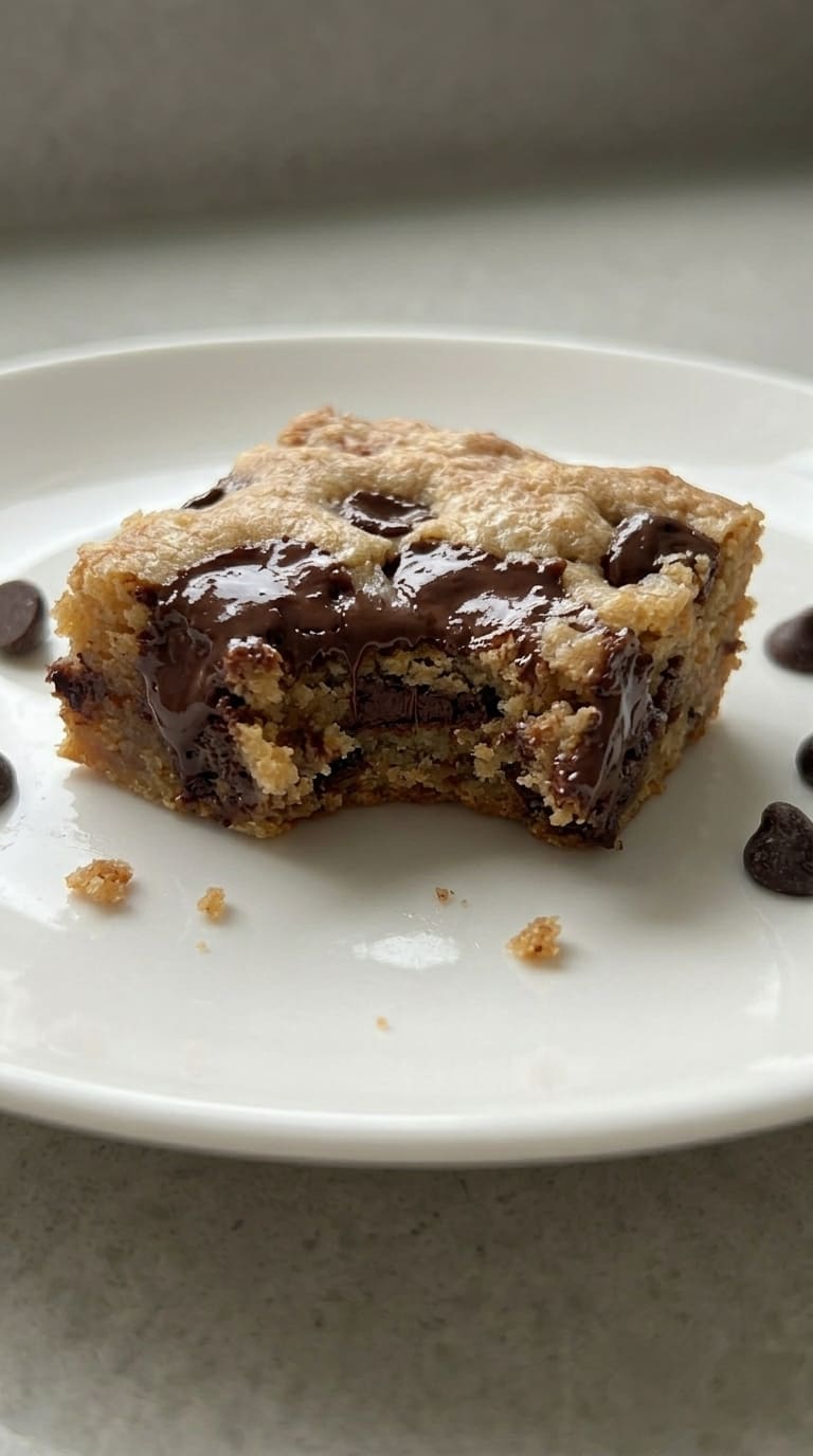 The Best Chocolate Chip Blondies That Melt in Your Mouth