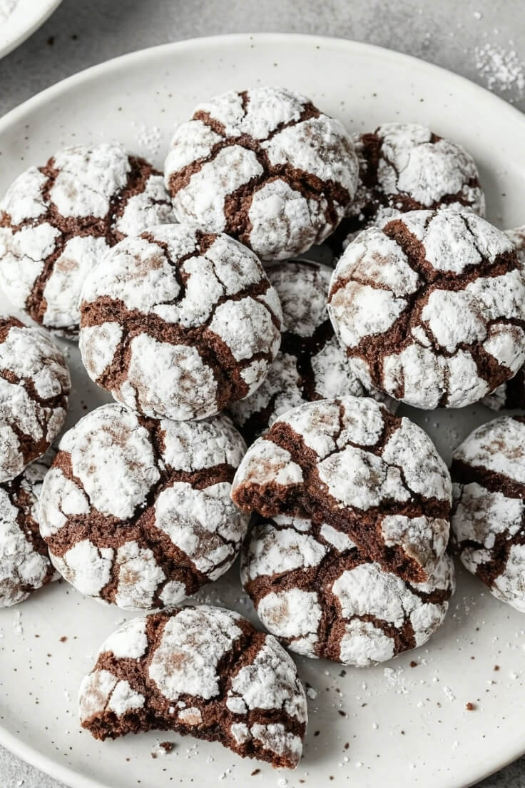 Chocolate Crinkle Cookies The Perfect Holiday Treat