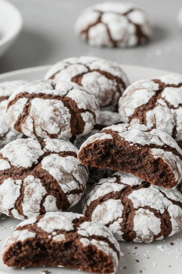 Chocolate Crinkle Cookies The Perfect Holiday Treat