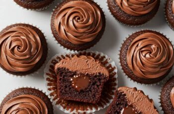 Easy Homemade Chocolate Fudge Cupcakes for Chocolate Lovers