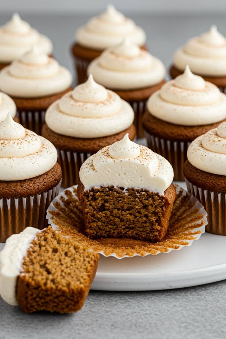 Gingerbread Cupcakes