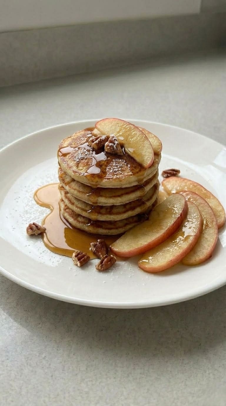 Fluffy Mini Apple Pancakes Everyone Will Love