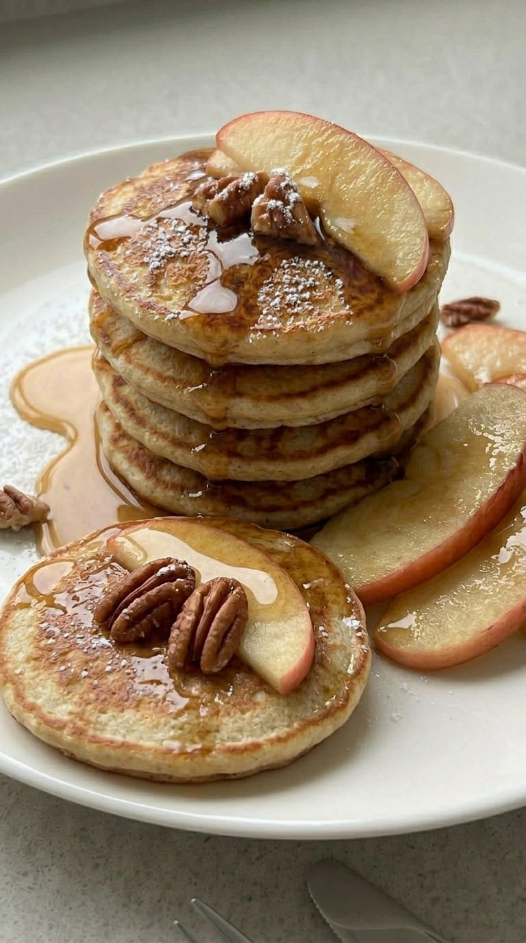 Fluffy Mini Apple Pancakes Everyone Will Love