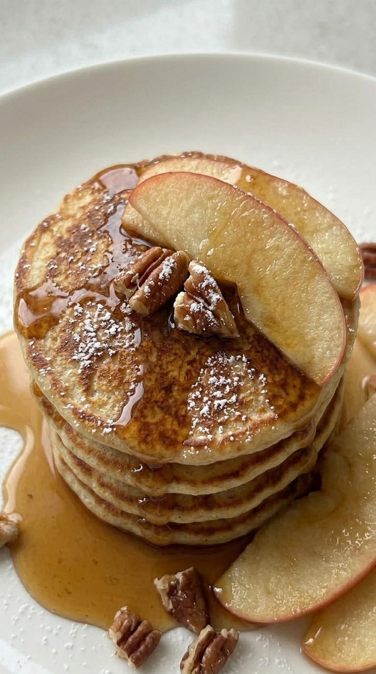 Fluffy Mini Apple Pancakes Everyone Will Love