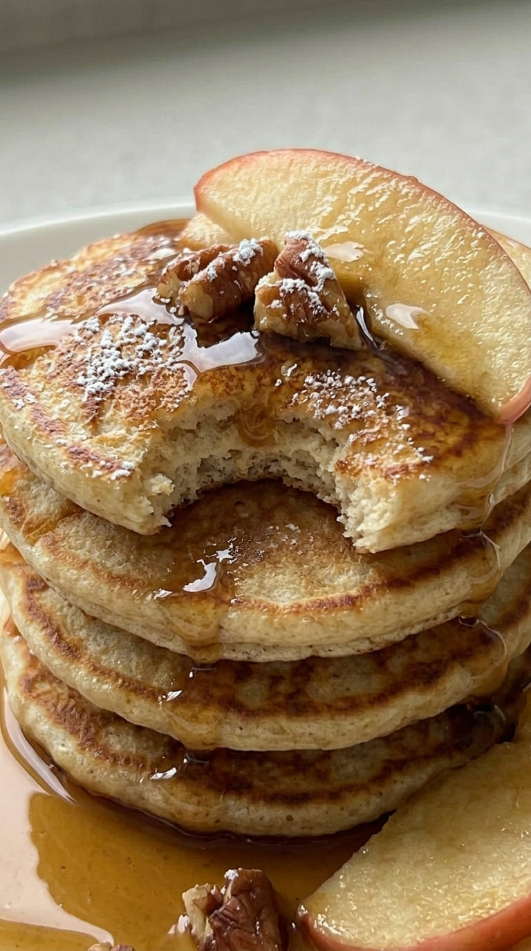 Fluffy Mini Apple Pancakes Everyone Will Love