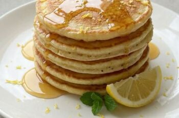 Lemon Pancakes Recipe – Soft, Zesty & Perfect Breakfast