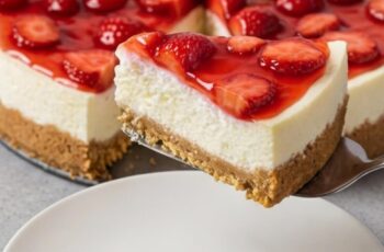 Easy Strawberry Cheesecake Recipe (Classic & Delicious!)
