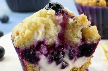 If you're looking for the perfect breakfast or snack, these Blueberry Cream Cheese Muffins are about to become your new favorite. Soft, fluffy, and bursting with juicy blueberries, these muffins feature a hidden surprise: a creamy, tangy cream cheese filling. With every bite, you get the sweet and tart flavor of fresh blueberries balanced by the richness of cream cheese, making them irresistible.