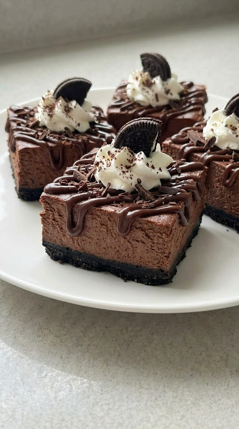 Chocolate Cheesecake Bars – The Perfect Chocolate Dessert