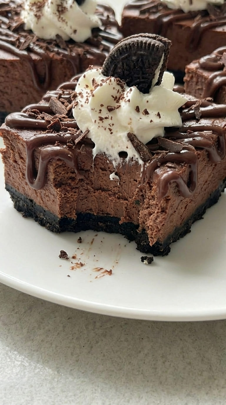 Chocolate Cheesecake Bars – The Perfect Chocolate Dessert
