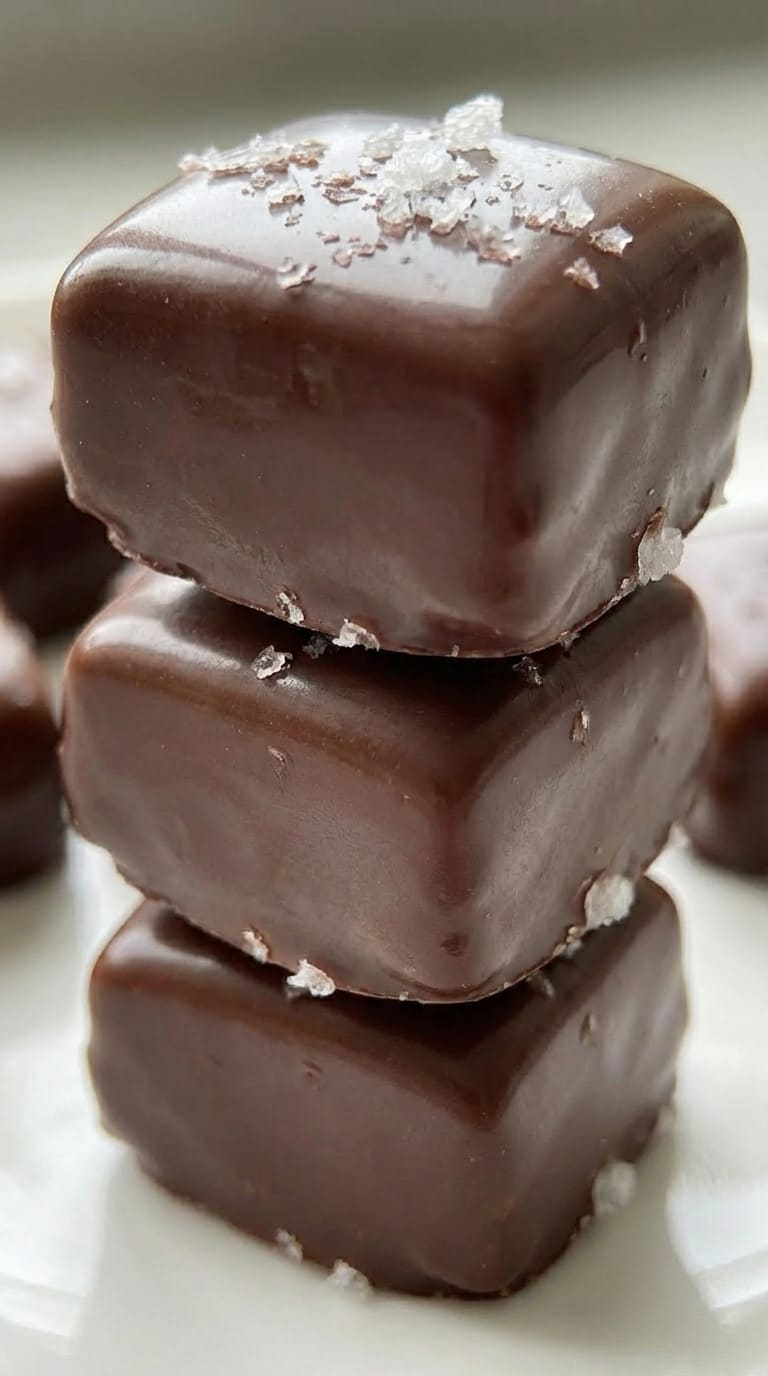 Chocolate Covered Caramels – Homemade & Irresistible