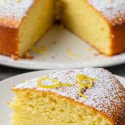 This Lemon Ricotta Cake is light, moist, and bursting with bright citrus flavor—perfect for spring brunches, afternoon tea, or anytime you want a fresh, elegant dessert.