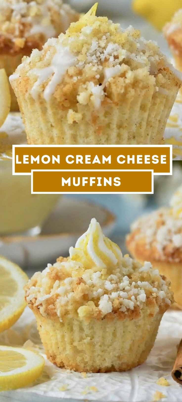 Elevate your breakfast or snack time with the delightful tangy sweetness of our Lemon Cream Cheese Muffins. Envision golden-brown muffins with a tender crumb, generously swirled with a luscious cream cheese filling. The zest of fresh lemons infuses each bite, creating a harmonious blend of citrusy and creamy flavors. These muffins are a perfect marriage of moist texture and vibrant taste, with the cream cheese adding a rich and decadent touch. Topped with a sprinkle of lemon zest or a light glaze, these Lemon Cream Cheese Muffins are a delightful treat that will brighten your day.