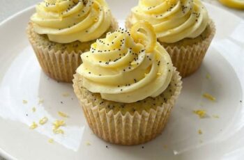 The Fluffiest Lemon Poppy Seed Cupcakes You’ll Ever Make
