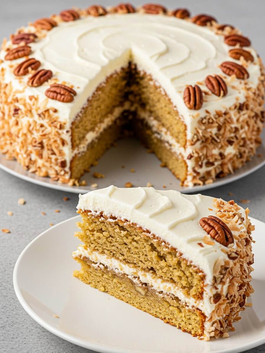Moist, rich, and bursting with tropical flavor, this Classic Hummingbird Cake is a Southern favorite that blends bananas, pineapple, and warm spices into a beautifully soft crumb.