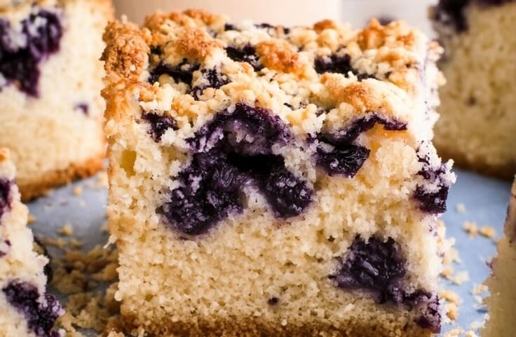 Blueberry Coffee Cake 