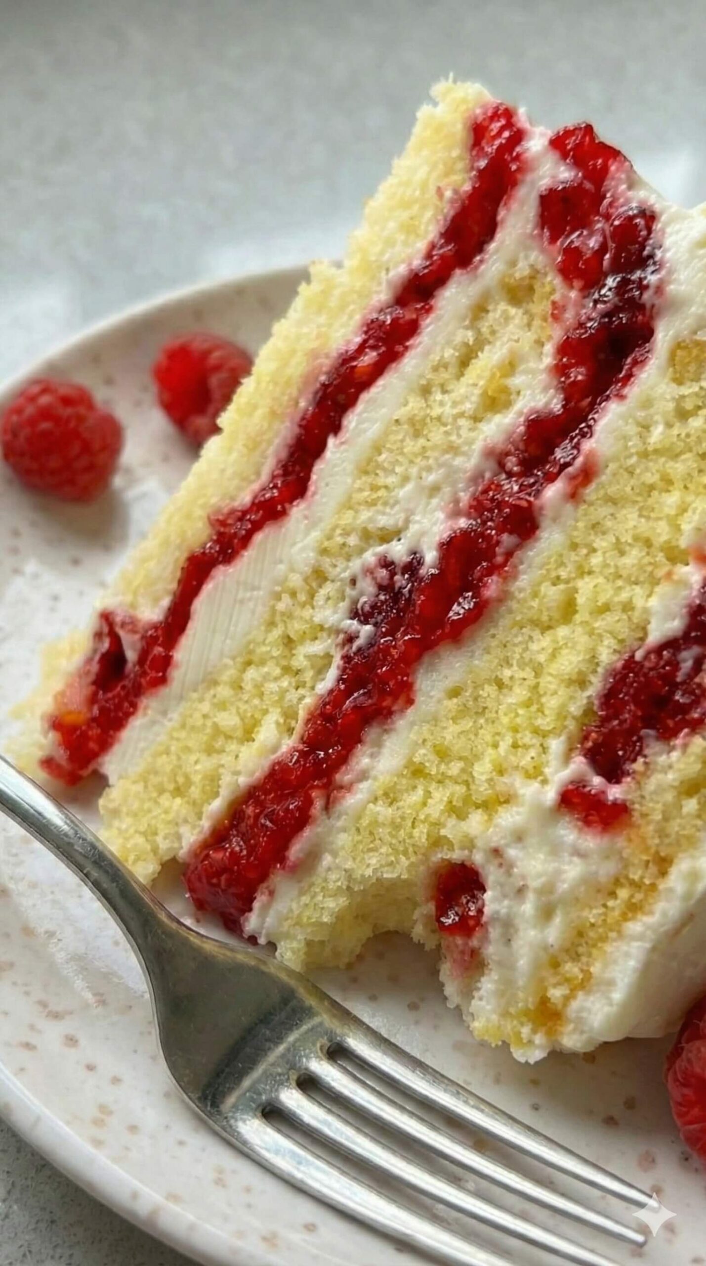 Lemon Raspberry Cake, Bright Citrus Layers, Sweet Celebration Dessert