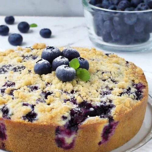 Whether you’re hosting a brunch, preparing a festive breakfast, or simply craving a delicious treat, Blueberry Cream Cheese Coffee Cake is the perfect choice. The combination of tangy cream cheese, sweet blueberries, and a crumbly topping makes it a crowd-pleaser that everyone will enjoy.