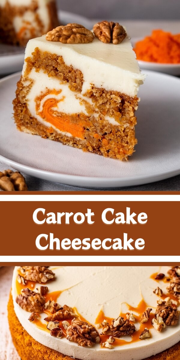 There’s nothing quite like the combination of two classic desserts. This Carrot Cake Cheesecake is the ultimate indulgence—moist, spiced carrot cake layers with a creamy cheesecake filling, perfect for any special occasion or just because. It’s sure to impress and satisfy any sweet tooth.