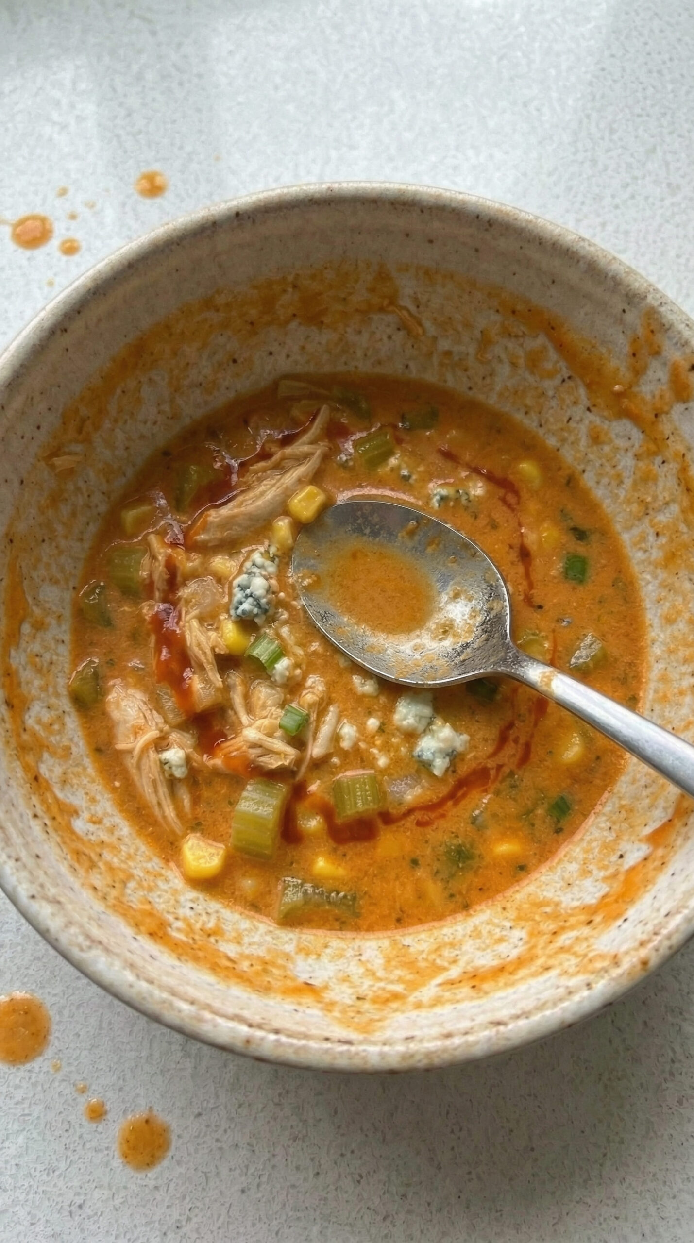 Easy Buffalo Chicken Soup – Spicy, Creamy & Comforting