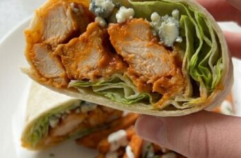 Easy Buffalo Chicken Wrap – Spicy, Cheesy & Quick Lunch