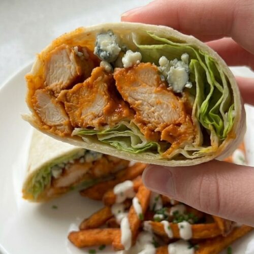 Easy Buffalo Chicken Wrap – Spicy, Cheesy & Quick Lunch