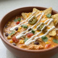 Chicken Enchilada Soup Recipe – Quick, Spicy & Delicious